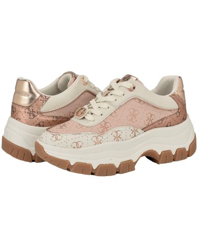 guess pink sneakers