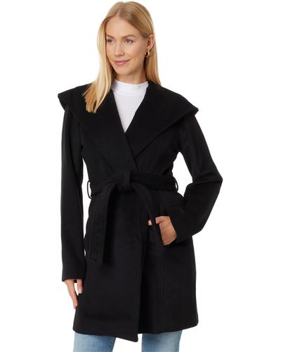 MICHAEL Michael Kors Belted Faux Fur Collar Down Puffer Coat Gold Button  Black L at Amazon Womens Coats Shop