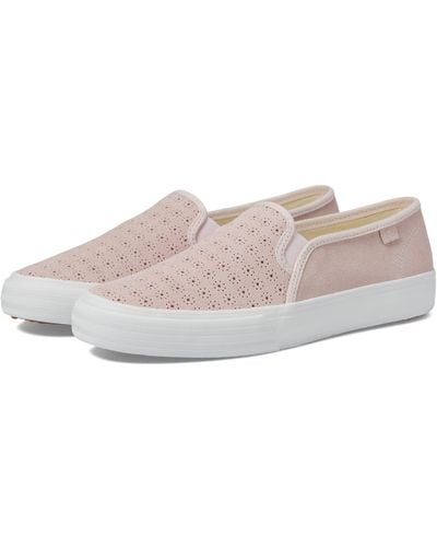 Keds Double Decker Perf Suede - Pink