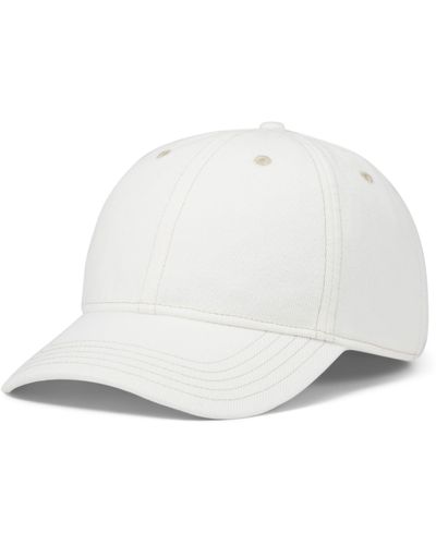 Madewell White Denim Baseball Hat