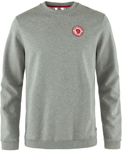 Fjallraven 1960 Logo Badge Sweater - Gray