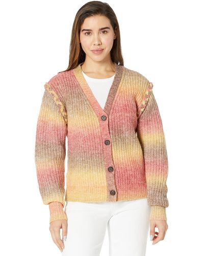 Kut From The Kloth Isla - Braided Button-down Cardigan - Pink