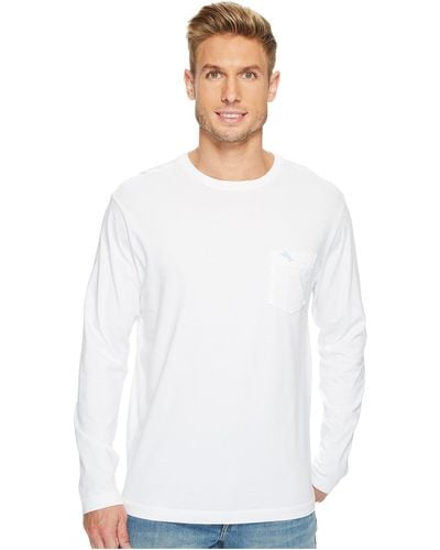 Tommy Bahama New Bali Skyline Long Sleeve T-shirt - White