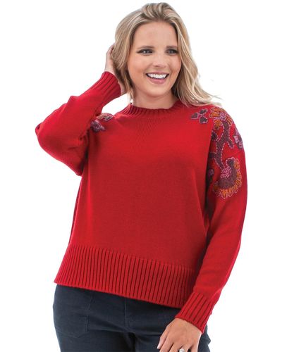 Aventura Clothing Misha Sweater - Red