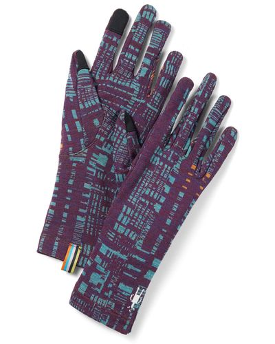Smartwool Thermal Merino Gloves - Blue