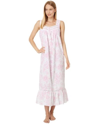 Eileen West Ballet Sleeveless Nightgown - Pink