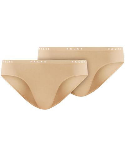FALKE Daily Comfort Slip Panties 2-pieces - Natural