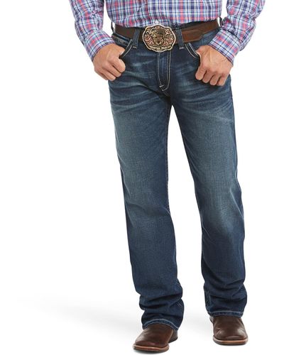Ariat M4 Adkins Low Rise Bootcut In Turnout - Blue