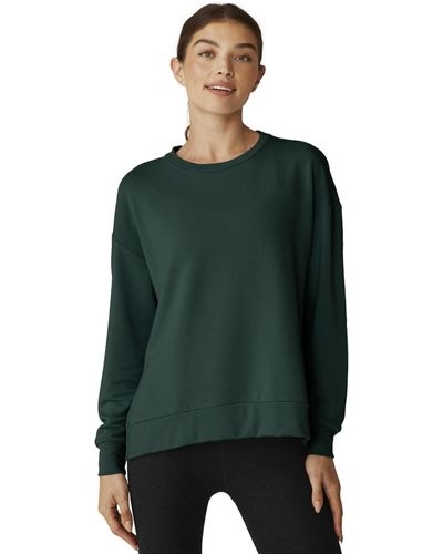Beyond Yoga Off Duty Pullover - Green