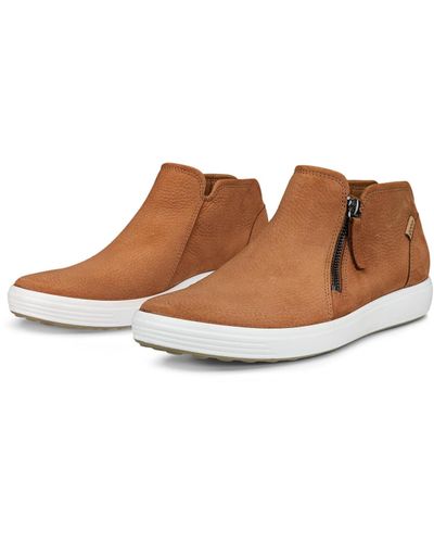 Ecco low cut zip bootie top