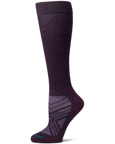 Smartwool Ski Zero Cushion Over-the-calf Socks - Purple