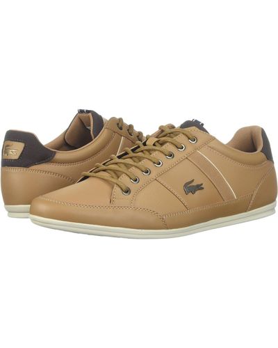 Lacoste Chaymon 118 2 (light Brown/dark Brown) Men's Shoes