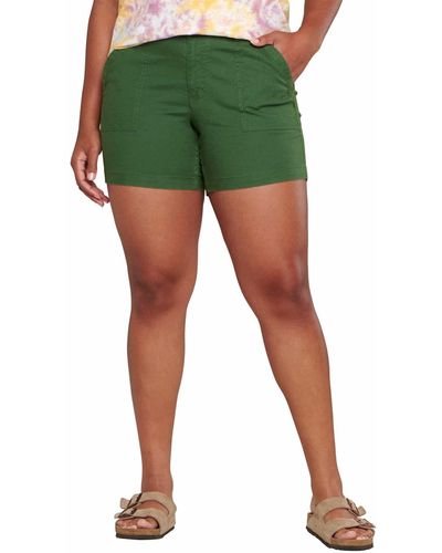 Toad&Co Earthworks Camp Shorts - Green