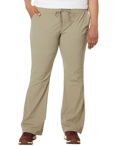 Columbia Plus Size Anytime Outdoor Boot Cut Pant - Natural