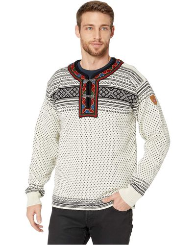 Dale Of Norway Setesdal Unisex Sweater - White