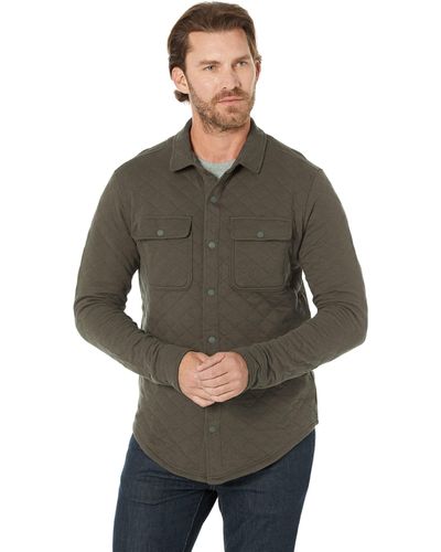 Tentree Heavyweight Flannel Shirt - Gray