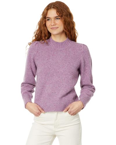 Faherty Boone Sweater - Purple