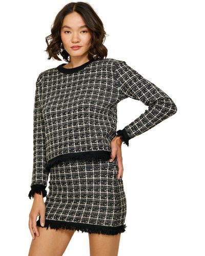 Line & Dot Avalon Sweater - Black
