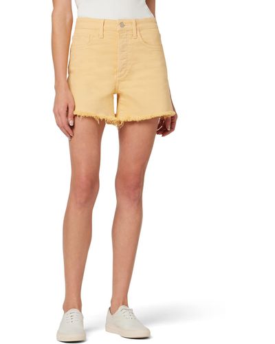Joe's Jeans The Jessie Relaxed Shorts W/ Fray Hem - Natural