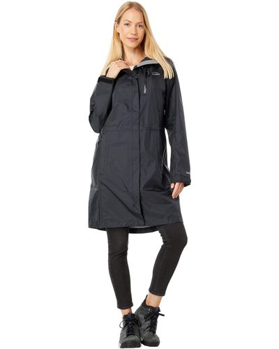 L.L. Bean Trail Model Raincoat - Black