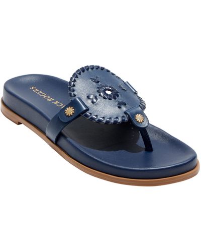 Jack Rogers Collins Casual - Leather - Blue