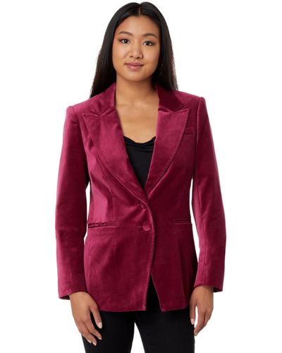 PAIGE Chelsee Blazer - Red
