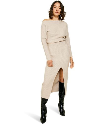Line & Dot Alta Sweaterdress - Natural