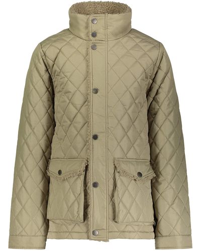 Vince Camuto Camuto Boys' Quilted Barn Coat Jacket - Multicolor