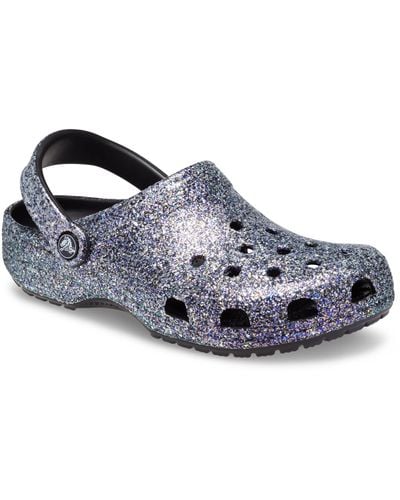 Crocs™ Classic Clog - Glitter - Black