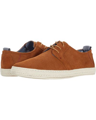 Stacy Adams Nicolo Lace-up Espadrille - Brown