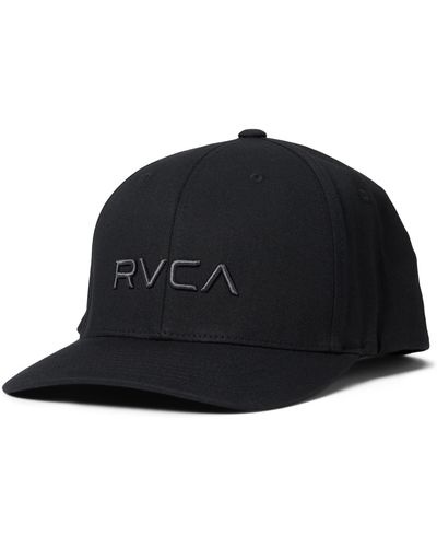 RVCA Flex Fit - Black