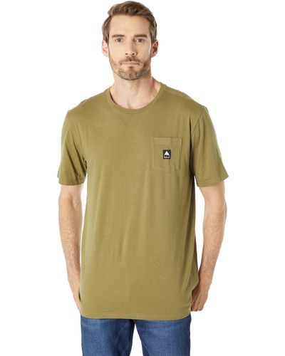 Burton Colfax Short Sleeve T-shirt - Green