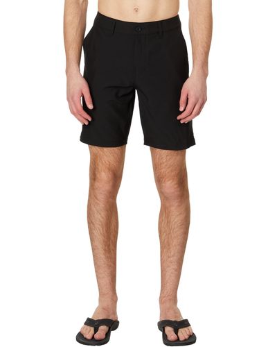 Salty Crew Lowtide 19 Hybrid Shorts - Black