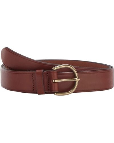 Madewell Medium Perfect Leather Belt - Brown