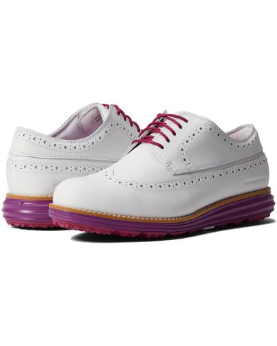 Cole Haan Original Grand Wing Oxford Golf - White