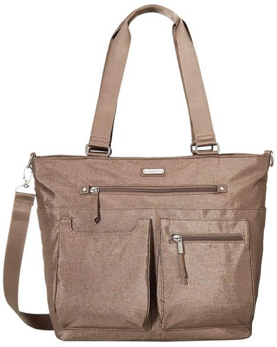 Baggallini Any Day Tote With Rfid Phone Wristlet - Multicolor