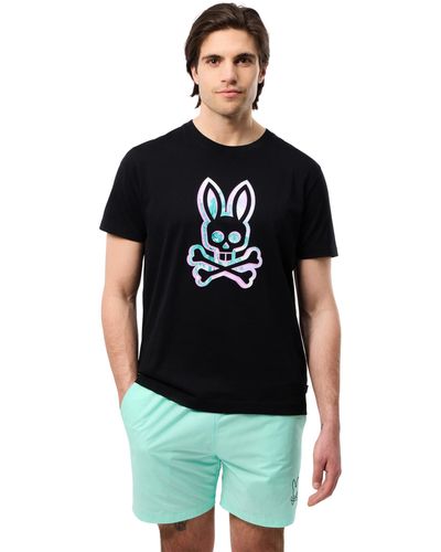 Psycho Bunny Leonard Graphic Tee - Black
