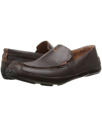 Olukai Akepa Moc (chocolate) Men's Shoes - Brown