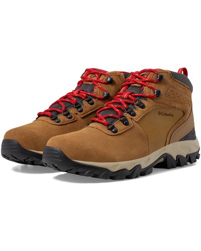 Columbia Newton Ridge Plus Ii Suede Waterproof Boot, Breathable With High-traction Grip Hiking - Brown