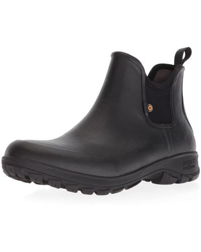Bogs Single Shoe - Sauvie Slip-on Boot - Black