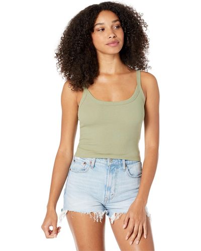 Abercrombie & Fitch 90s Rib Tank - Green