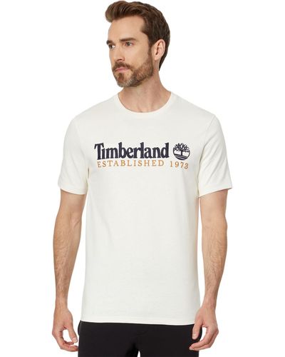 Timberland Embroidery Logo Tee - White