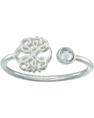 ALEX AND ANI Path Of Life Ring (sterling Silver) Ring - Metallic