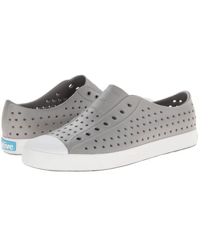 Native Shoes Jefferson Slip-on Sneakers - Gray