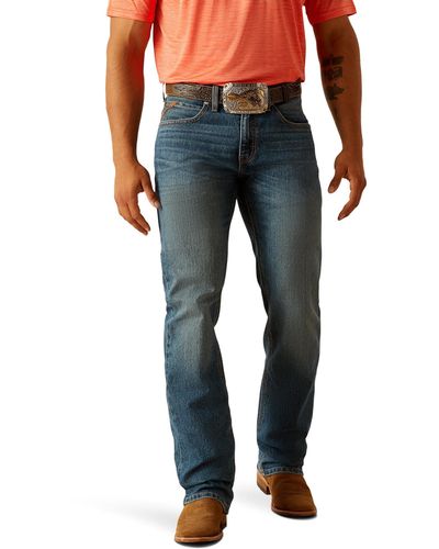 Ariat M5 Stretch Pro Series Ray Straight Jeans In Hamilton - Blue