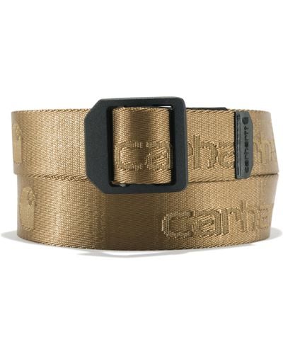 Carhartt Casual Rugged Belts For Youth - Metallic