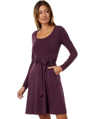 Pact Fit-and-flare Ballet Dress - Purple