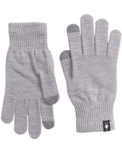 Smartwool Merino Liner Gloves - Gray