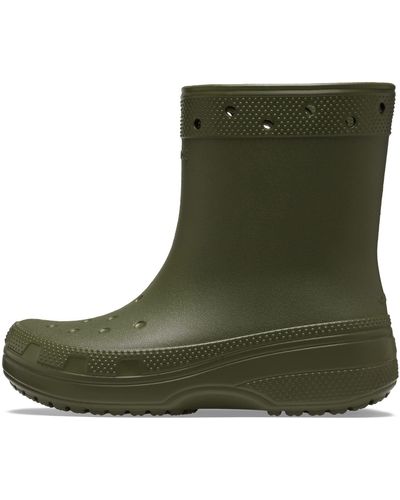 Crocs™ Classic Rain Boot Army Green Size 10 Uk