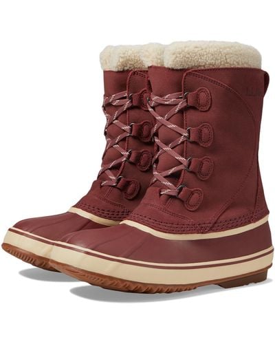 L.L. Bean Snow Boot Lace-up - Red